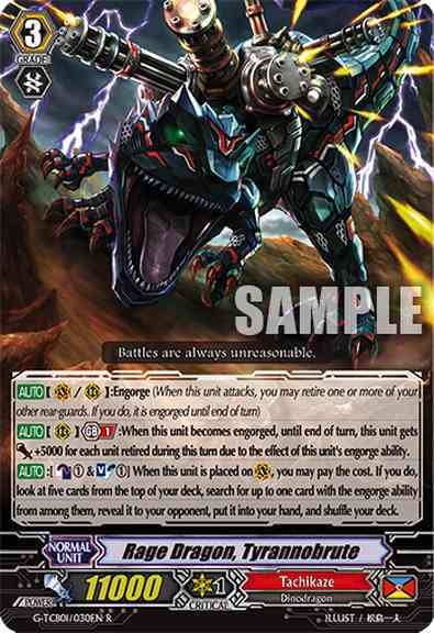 G-TCB01/030JP Rage Dragon, Tyrannobrute
